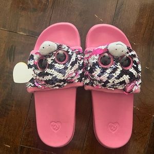 TY slippers size 3
